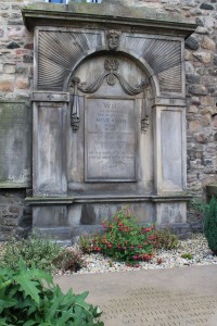 Adam Smith's grave!