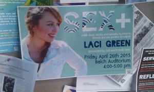 Laci Green actually came here