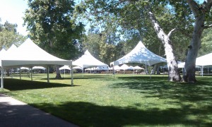 They are getting ready for Alumni Weekend