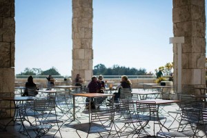 If I lived near the Getty Center, I would study there all the time! :] (See what I did there? Man, I have no will power.)