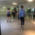 Beginning dance class