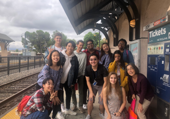 A trip to Little Tokyo, Los Angeles with my ID1 Class, Mirroring Japan/ese America