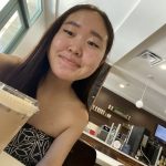 Emily with a boba